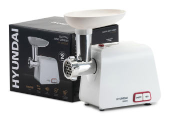 Мясорубка Hyundai HY-MG5391 1900Вт белый - купить недорого с доставкой в интернет-магазине