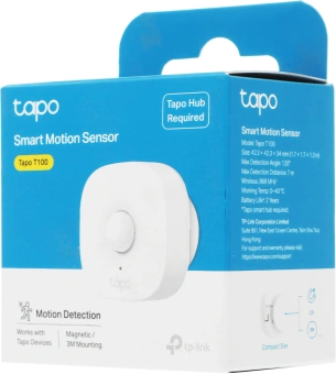 Датчик движ. TP-Link Tapo T100 белый - купить недорого с доставкой в интернет-магазине