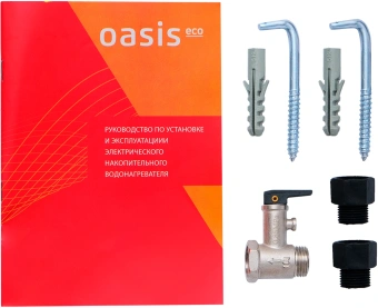 Водонагреватель Oasis Standart EcoER-30 1.5кВт 30л электрический настенный/белый - купить недорого с доставкой в интернет-магазине