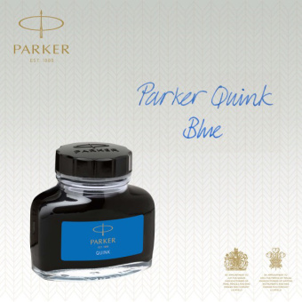 Флакон с чернилами Parker Quink Z13 (CW1950377) синие чернила смывающиеся 57мл для ручек перьевых - купить недорого с доставкой в интернет-магазине