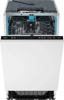 Посудомоечная машина встраив. Haier HDWE11-594RU 2050Вт узкая серебристый инвертор - купить недорого с доставкой в интернет-магазине