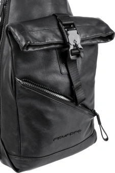 Рюкзак слинг Piquadro Harper CA6784AP/N черный натур.кожа - купить недорого с доставкой в интернет-магазине