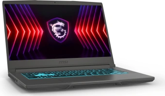 Ноутбук MSI Thin 15 B12UCX-2633XRU Core i5 12450H 16Gb SSD512Gb NVIDIA GeForce RTX 2050 4Gb 15.6" IPS FHD (1920x1080) FreeDOS grey WiFi BT Cam (9S7-16R831-2633) - купить недорого с доставкой в интернет-магазине