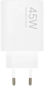 Сетевое зар./устр. Xiaomi BHR07SLEU 45W 4.1A (PD) USB-A универсальное белый - купить недорого с доставкой в интернет-магазине