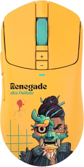 Мышь A4Tech Bloody R72 Ultra Duo Renegade Sunset желтый/рисунок оптическая 20000dpi беспров. USB/USB-C 6but (R72 ULTRA DUO) - купить недорого с доставкой в интернет-магазине