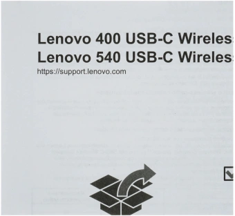 Мышь Lenovo 540 USB-C Wireless Compact светло-серый оптическая 2400dpi беспров. BT/Radio USB (GY51D20869) - купить недорого с доставкой в интернет-магазине