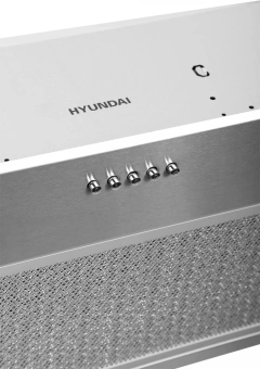 Вытяжка встраиваемая Hyundai HBB 6033 IX нержавеющая сталь управление: кнопочное (1 мотор) - купить недорого с доставкой в интернет-магазине