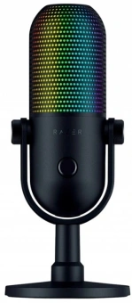 Микрофон проводной Razer Seiren V3 Chroma черный - купить недорого с доставкой в интернет-магазине