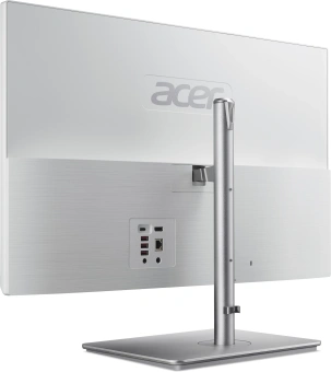 Моноблок Acer Aspire C27-195ES 27" Full HD Core Ultra 5 125U (1.3) 8Gb SSD512Gb Graphics CR Eshell GbitEth WiFi BT 65W клавиатура мышь Cam серебристый 1920x1080 - купить недорого с доставкой в интернет-магазине