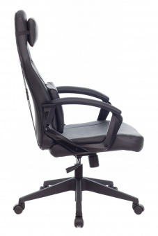 Кресло игровое Zombie Driver черный эко.кожа с подголов. крестов. пластик - купить недорого с доставкой в интернет-магазине