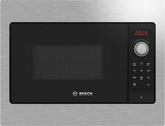 Микроволновая печь Bosch BFL623MS3 20л. 800Вт черный/серебристый (встраиваемая) - цена, купить или заказать с доставкой в интернет-магазине Микроволновая печь Bosch BFL623MS3 20л. 800Вт черный/серебристый (встраиваемая) - купить недорого с доставкой в интернет-магазине