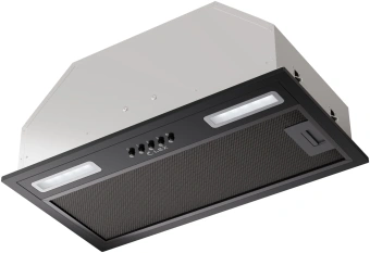 Вытяжка встраиваемая Lex Hyper 600 Light BBL черный управление: кнопочное (1 мотор) - купить недорого с доставкой в интернет-магазине