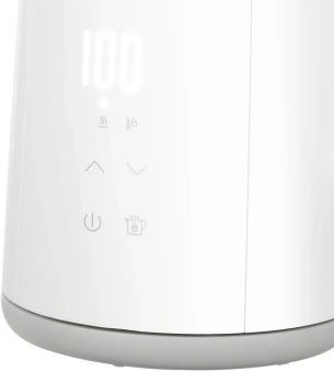 Чайник электрический Kitfort КТ-6718 1.5л. 2200Вт белый/серый корпус: металл/пластик - купить недорого с доставкой в интернет-магазине