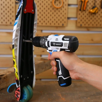 Дрель-шуруповерт Deko GCD12DU3 SNOW WHITE SET1 аккум. патрон:быстрозажимной (063-4170) - купить недорого с доставкой в интернет-магазине