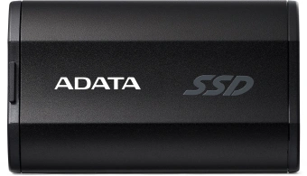 Накопитель SSD A-Data USB-C 500GB SD810-500G-CBK SD810 черный - купить недорого с доставкой в интернет-магазине