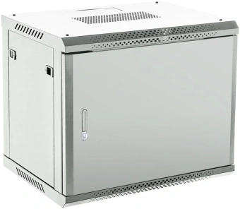 Шкаф коммутационный Rexant (04-0966-121) настенный 9U 600x600мм пер.дв.металл серый - купить недорого с доставкой в интернет-магазине