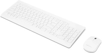 Клавиатура + мышь Lenovo 510 клав:белый мышь:белый USB беспроводная BT (GX31F38001) - купить недорого с доставкой в интернет-магазине