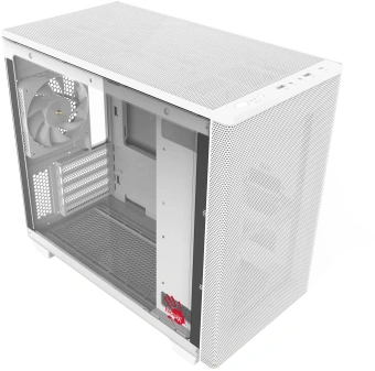 Корпус Bloody BD-CC117F белый без БП mATX 5x120mm 1xUSB2.0 1xUSB3.0 audio bott PSU - купить недорого с доставкой в интернет-магазине