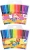 Фломастеры Deli EC165-18 Colorwow круг. пулевидный пиш. наконечник Вентилируемый смываемые 18цв. (18шт.) - купить недорого с доставкой в интернет-магазине