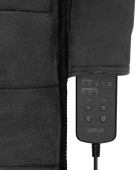 Массажный мат Kitfort КТ-5929 30Вт черный - купить недорого с доставкой в интернет-магазине