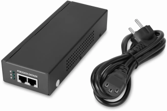 Инжектор PoE Digma DNP90W52GWXM 100/1000/2500/10GBASE-T 90Вт 100-240В(АС) - купить недорого с доставкой в интернет-магазине