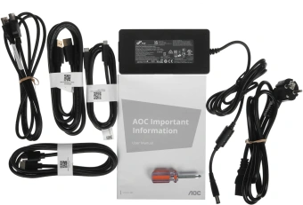 Монитор AOC 27" Agon Pro AG276UZD черный QD OLED LED 16:9 HDMI M/M матовая HAS Piv 1500000:1 1000cd 178гр/178гр 3840x2160 240Hz DP 4K USB 6.85кг - купить недорого с доставкой в интернет-магазине