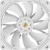 Вентилятор для корпуса PcCooler P120 Pro 120х120x25 белый 4-pin (F3-T120WHNT1-GL) Ret - купить недорого с доставкой в интернет-магазине