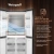 Холодильник Weissgauff WCD 450 Rock Glass NoFrost Inverter 3-хкамерн. графит темный инвертер - купить недорого с доставкой в интернет-магазине