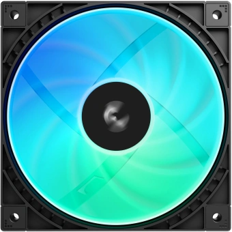 Вентилятор для корпуса Deepcool FD12 V2 ARGB 120х120x25 черный 4-pin 26.57дБ (R-FD12ARGBV2-BKAPN1-G) Ret - купить недорого с доставкой в интернет-магазине