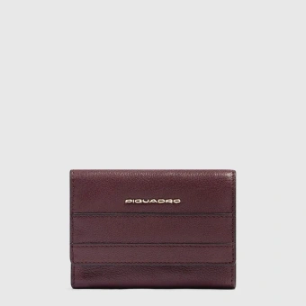 Кошелек женский Piquadro Patricia PD5216W140R/BO бургунди натур.кожа - купить недорого с доставкой в интернет-магазине