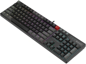 Клавиатура A4Tech Bloody B230N черный USB Multimedia for gamer LED (B230N) кабель 1.8м - купить недорого с доставкой в интернет-магазине