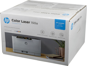 Принтер лазерный HP Color LaserJet Laser 150a (4ZB94A) A4 белый - купить недорого с доставкой в интернет-магазине