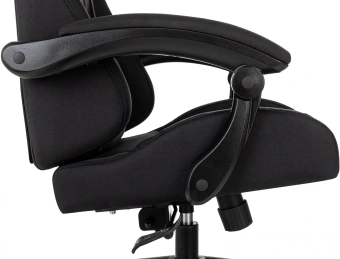 Кресло игровое Zombie Predator черный Neo Black с подголов. крестов. пластик - купить недорого с доставкой в интернет-магазине