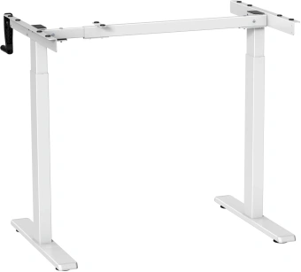 Подстолье Cactus CS-MDF-WT белый черный каркас белый 133x118x60см - купить недорого с доставкой в интернет-магазине