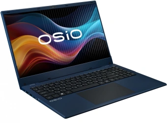 Ноутбук Osio BaseLine B150i-002c N-series N100 8Gb SSD512Gb Intel UHD Graphics 15.6" IPS FHD (1920x1080) Windows 11 Home blue WiFi BT Cam 5000mAh - купить недорого с доставкой в интернет-магазине