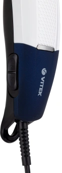 Машинка для стрижки Vitek Sappfire VT-2516 белый (насадок в компл:4шт) - купить недорого с доставкой в интернет-магазине