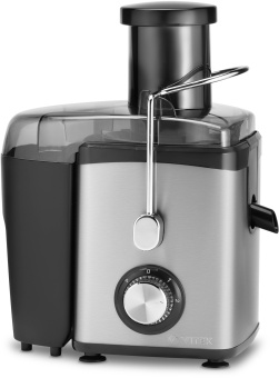 Соковыжималка центробежная Vitek VT-3653 1000Вт рез.сок.:600мл. стальной - купить недорого с доставкой в интернет-магазине