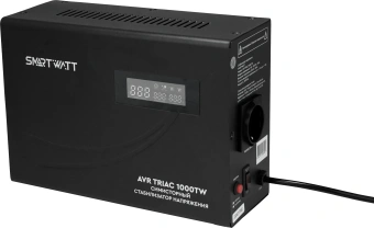 Стабилизатор напряжения Smartwatt AVR Triac 1000TW 1000ВА черный - купить недорого с доставкой в интернет-магазине