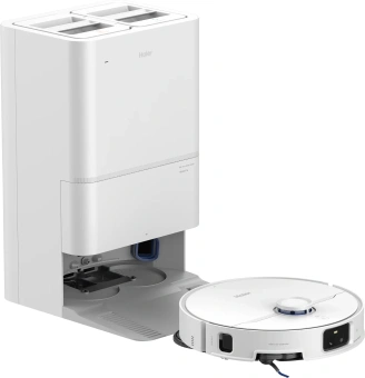 Пылесос-робот Haier HSR Pro R6 65Вт белый/серый - купить недорого с доставкой в интернет-магазине