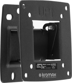Кронштейн для телевизора Kromax OPTIMA-102 черный 10"-28" макс.25кг настенный поворот и наклон - купить недорого с доставкой в интернет-магазине