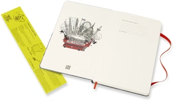 Блокнот Moleskine LIMITED EDITION I AM LONDON LEQP060IAMLO Large 130х210мм 240стр. слоновая кость страницы линейка твердая обложка белый - купить недорого с доставкой в интернет-магазине