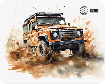 Коврик для мыши Cactus Jeep 250x200x3мм (CS-MP-D11S) - купить недорого с доставкой в интернет-магазине
