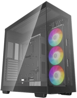 Корпус Deepcool CH780 черный без БП ATX 9x120mm 9x140mm 4x180mm 4x200mm 4xUSB3.0 audio bott PSU - купить недорого с доставкой в интернет-магазине