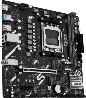 Материнская плата Asus PRIME B850M-F Socket AM5 AMD B850 2xDDR5 mATX AC`97 8ch(7.1) GbLAN RAID+VGA+HDMI - купить недорого с доставкой в интернет-магазине