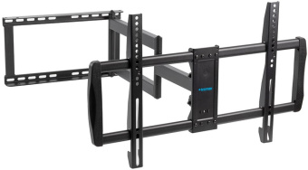 Кронштейн для телевизора Kromax GALACTIC-61 черный 32"-90" макс.45кг настенный поворот и наклон - купить недорого с доставкой в интернет-магазине