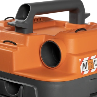 Строительный пылесос Daewoo DAVC 2014S 1400Вт (уборка: сухая/сбор воды/выдув) оранжевый - купить недорого с доставкой в интернет-магазине
