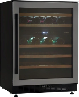 Винный шкаф Hyundai HBWC 0861 DU 1-нокамерн. черный - купить недорого с доставкой в интернет-магазине
