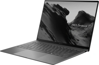 Ноутбук Asus Zenbook S14 UM5406GA-SW310W Ryzen AI 9 465 24Gb SSD1Tb AMD Radeon 880M 14" OLED 3K (2880x1800) Windows 11 Home grey WiFi BT Cam Bag (90NB17G3-M00CB0) - купить недорого с доставкой в интернет-магазине