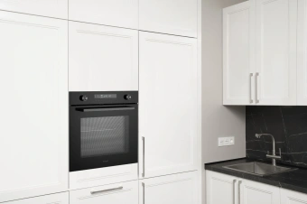 Духовой шкаф Электрический Weissgauff EOM 751 PDB Black Edition черный - купить недорого с доставкой в интернет-магазине