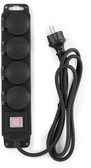 Сетевой фильтр Buro 400MDP-3-B 3м (4 розетки) черный (коробка) - купить недорого с доставкой в интернет-магазине